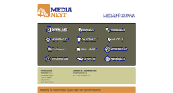 Desktop Screenshot of medianest.cz
